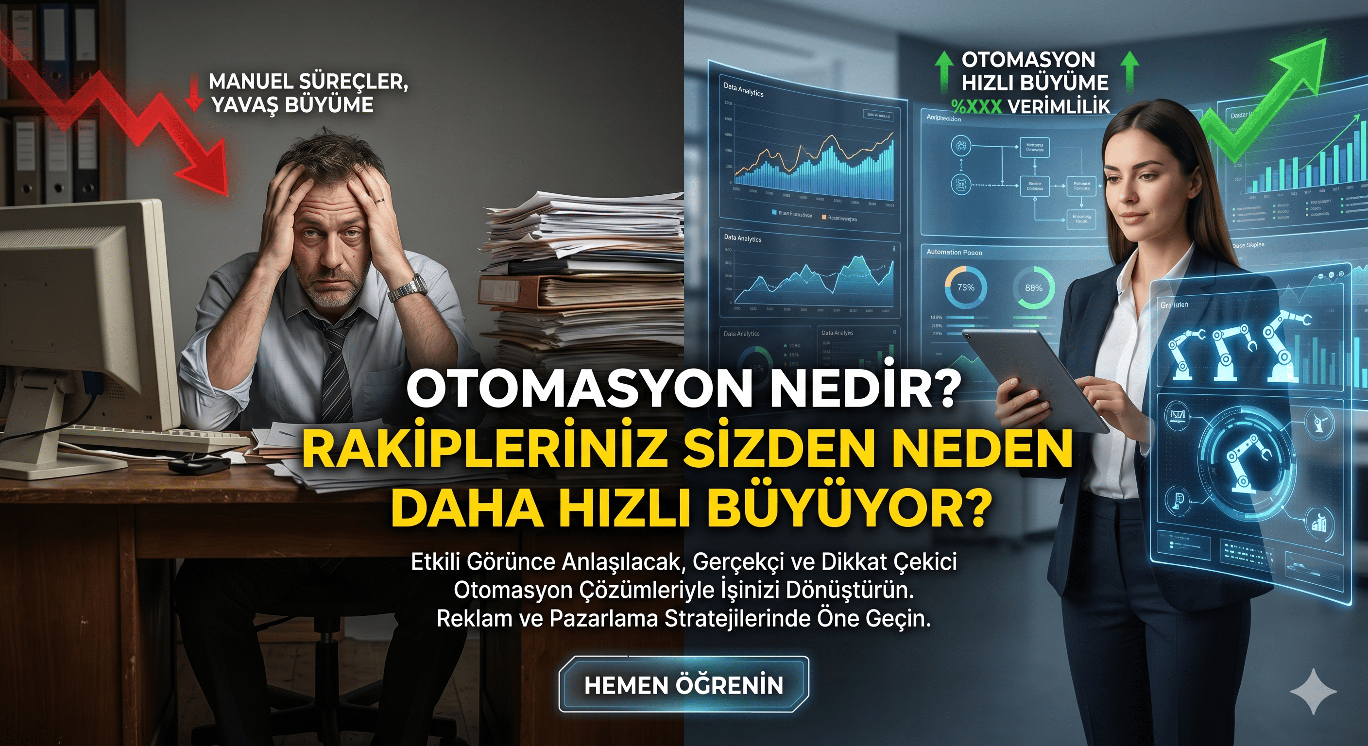 Otomasyon Nedir? Otomasyon Kullanan Rakipleriniz Sizden Neden Daha Hızlı Büyüyor?
